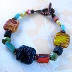 GYPSY czech picasso glass b..