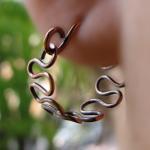 ZIGZAGS solid copper wire e..