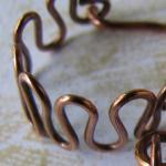 ZIGZAGS solid copper wire e..